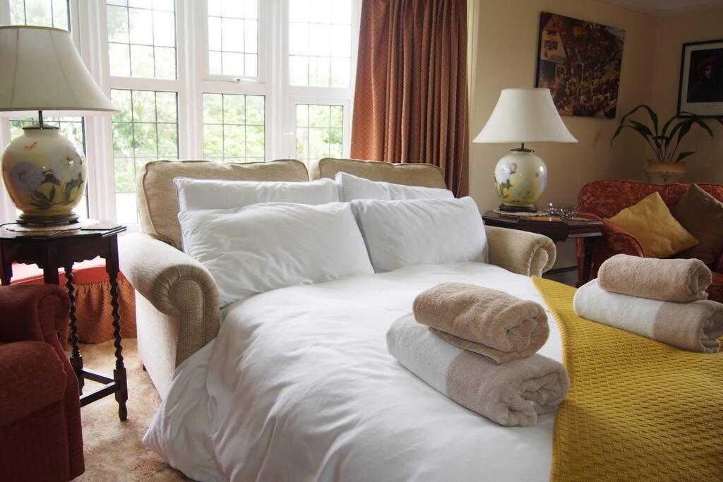 Hectors House Comfortable 4 Bed House In Mature Gardens Yelverton Ngoại thất bức ảnh